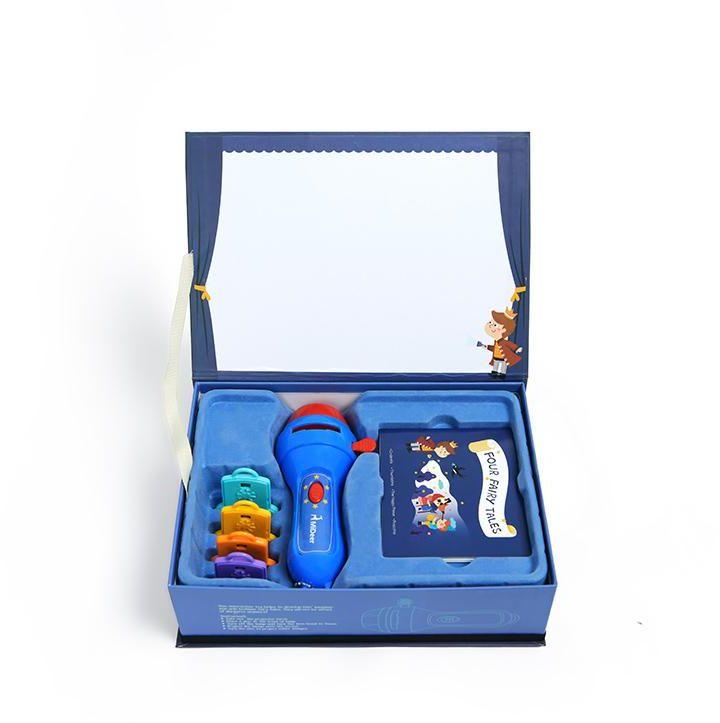 

Набор проектор-фонарик с экраном "4 сказки" MiDeer Toys MD1043
