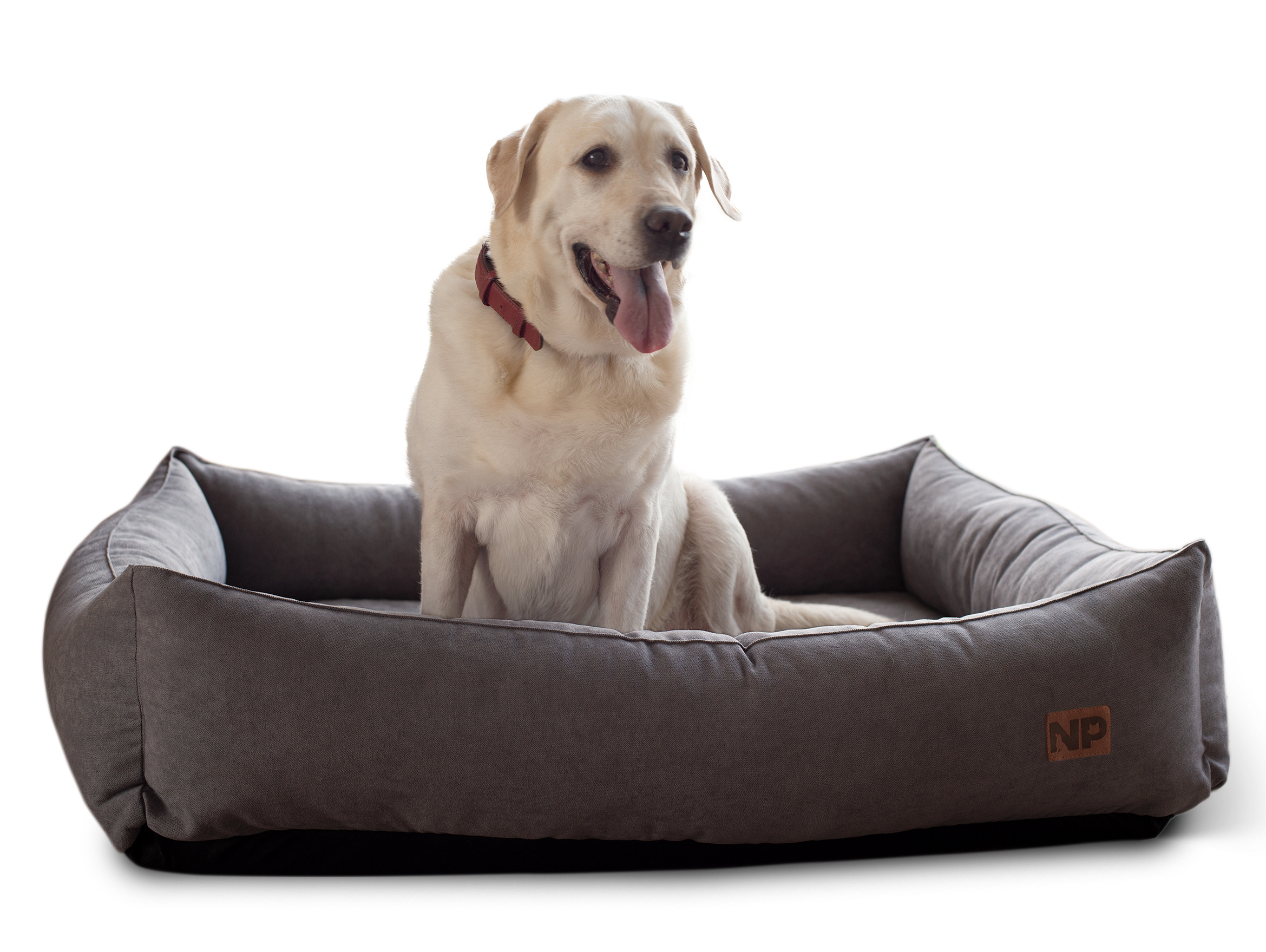 

Матрас для собак Noble Pet Nolan с бортами тёмно-серый 130 х 90 x 26 см (N2129/100S)