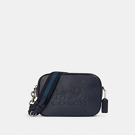 

Женская сумка Coach 75818 Crossbody Colorblock Midnight цвет Синий Кожа (BW-0518)