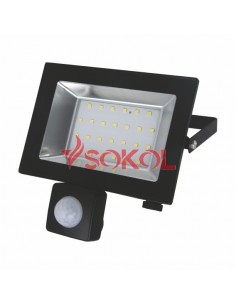 

Прожектор LED-SLТ 30w 220В 2250lm 6500K Sokol з датчиком руху Sokol