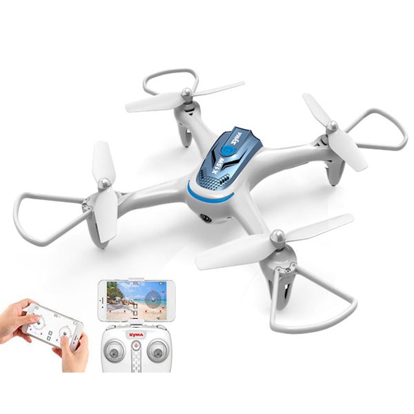 

Игрушечный квадрокоптер с камерой радиоуправляемый Syma X15W