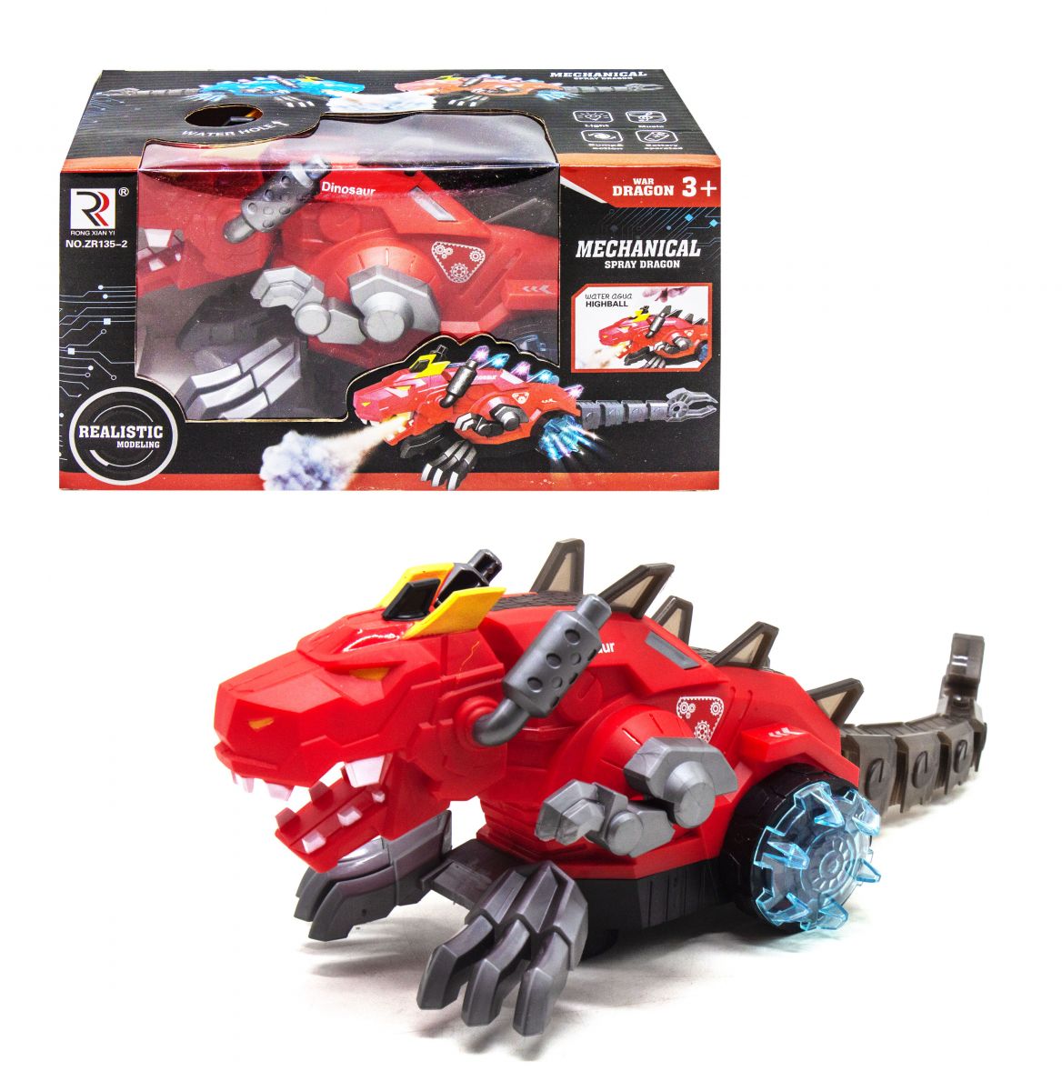 

Динозавр War Dinosaur красный HONG XIAN YI (ZR135-2) (146826)