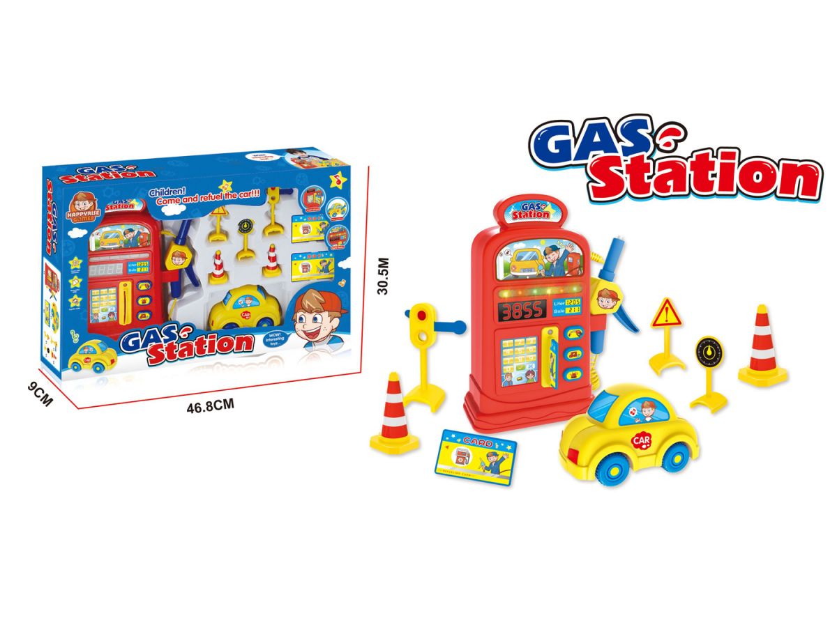 

Набор Автозаправочная станция с машинкой Happyrise Games (B2141) (146767)