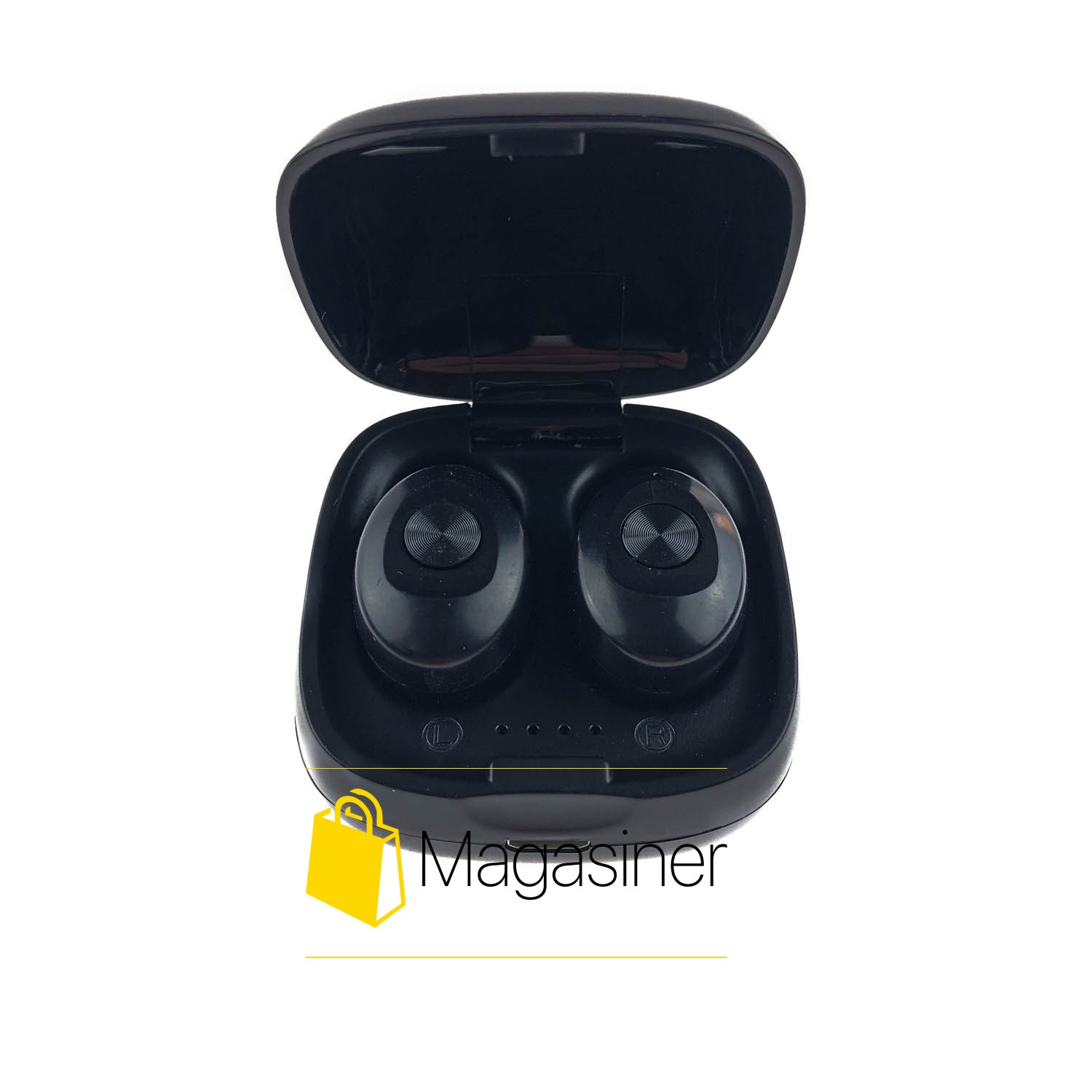 

Беспроводные Bluetooth наушники mini TWS XG-12 BT5.0 с кейсом черные (655)