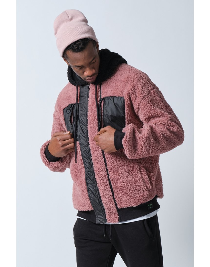 

Куртка Machinist плюшевая M темно-розовая (M3164 dark pink)
