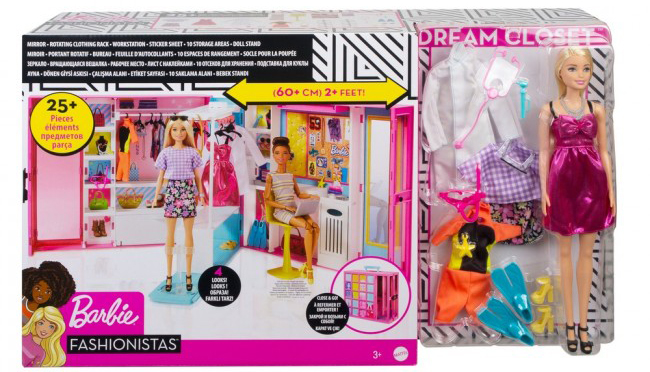 

Игровой набор Barbie Гардеробная комната (GBK10)