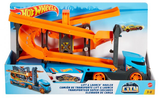 

Грузовик-транспортер Hot Wheels Крутой спуск (GNM62)
