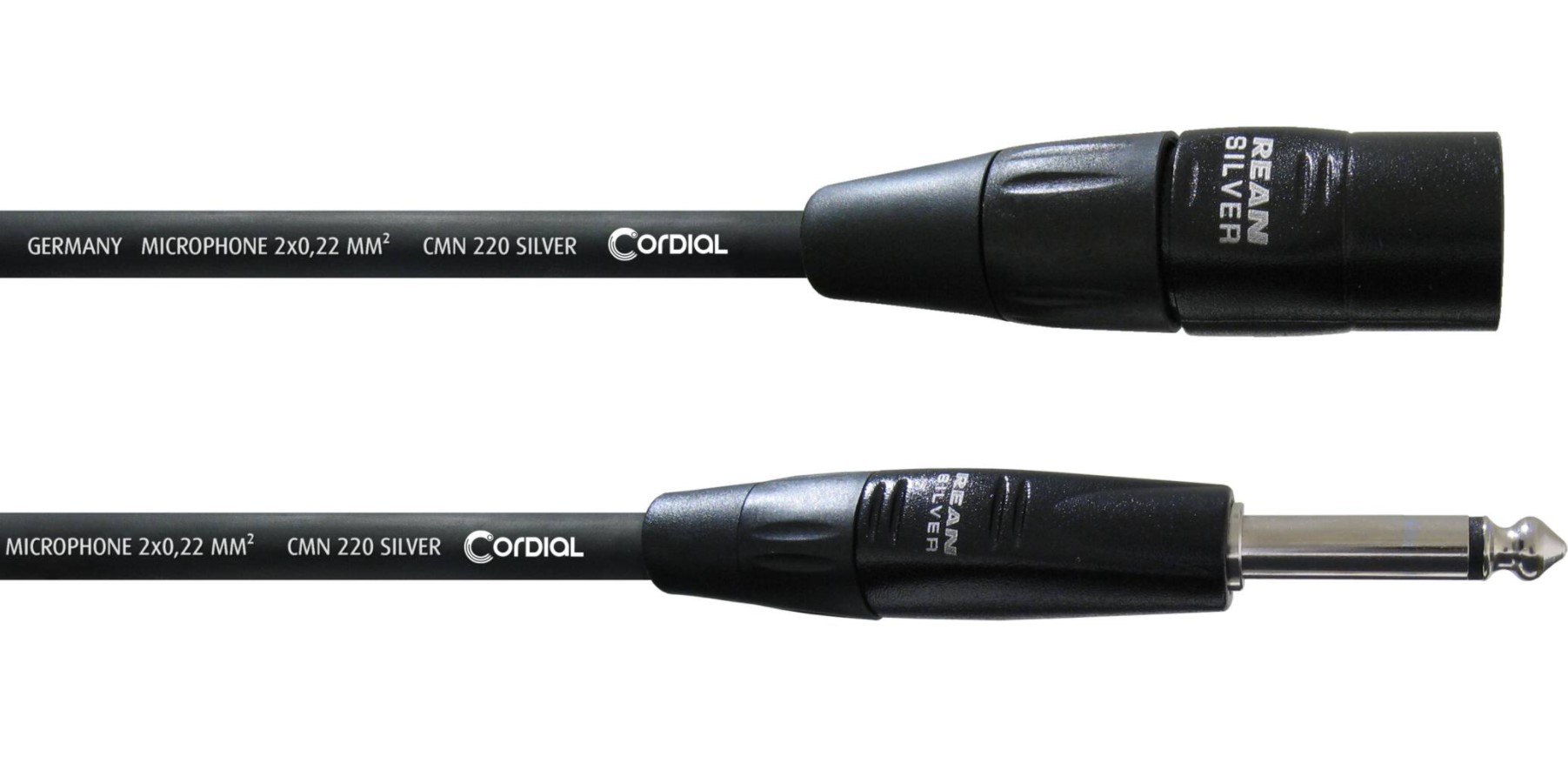 

Микрофонный кабель Jack 6.3 — XLR Male 5м Cordial CIM 5 MP