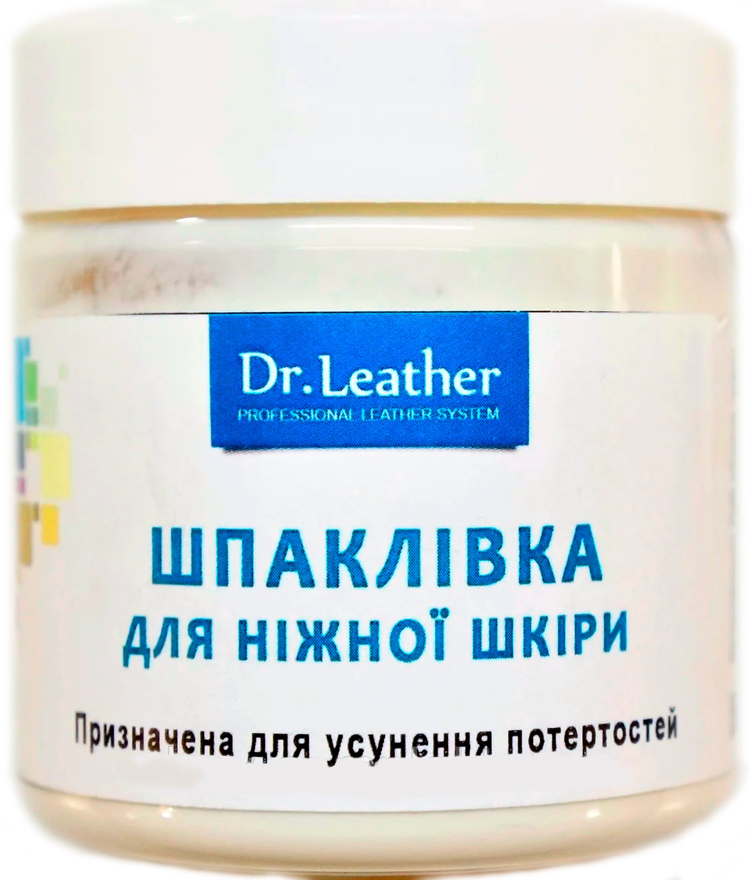 

Шпаклевка для мягкой кожи DrLeather 150 мл бесцветная