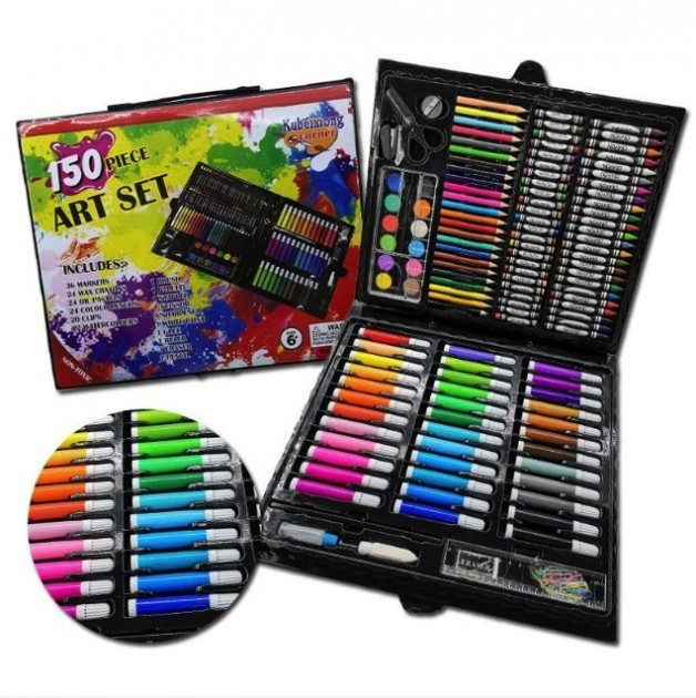 

Большой набор для рисования и творчества детский Art set на 150 предметов