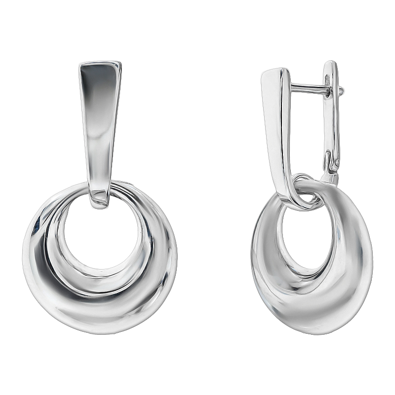

Серьги-подвески Diamant С2244с