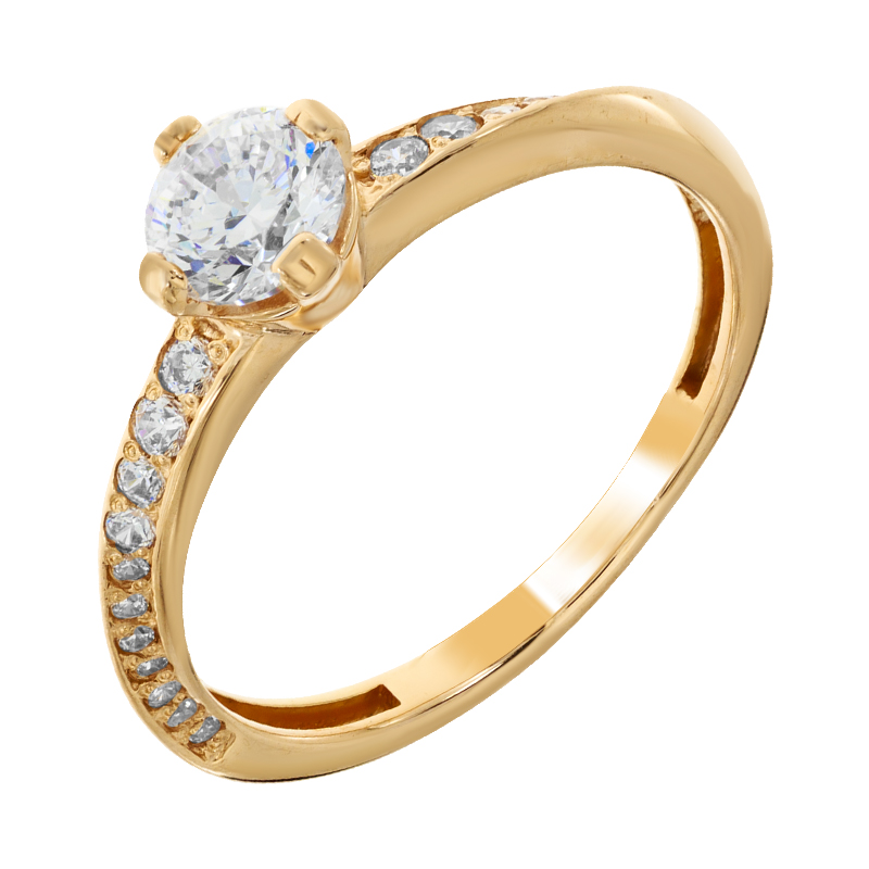 

Кольцо помолвочное Diamant к2609 16.0
