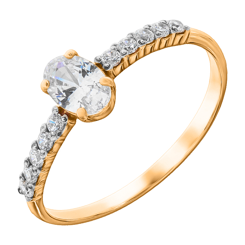 

Кольцо помолвочное Diamant к2353 17.0
