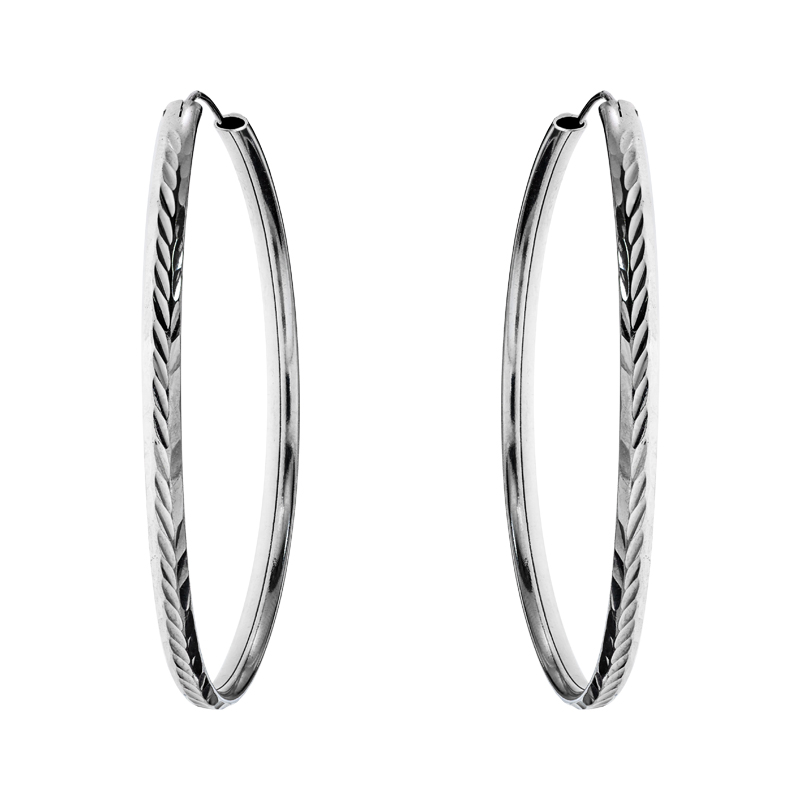 

Серьги-кольца Silvex925 с2-444