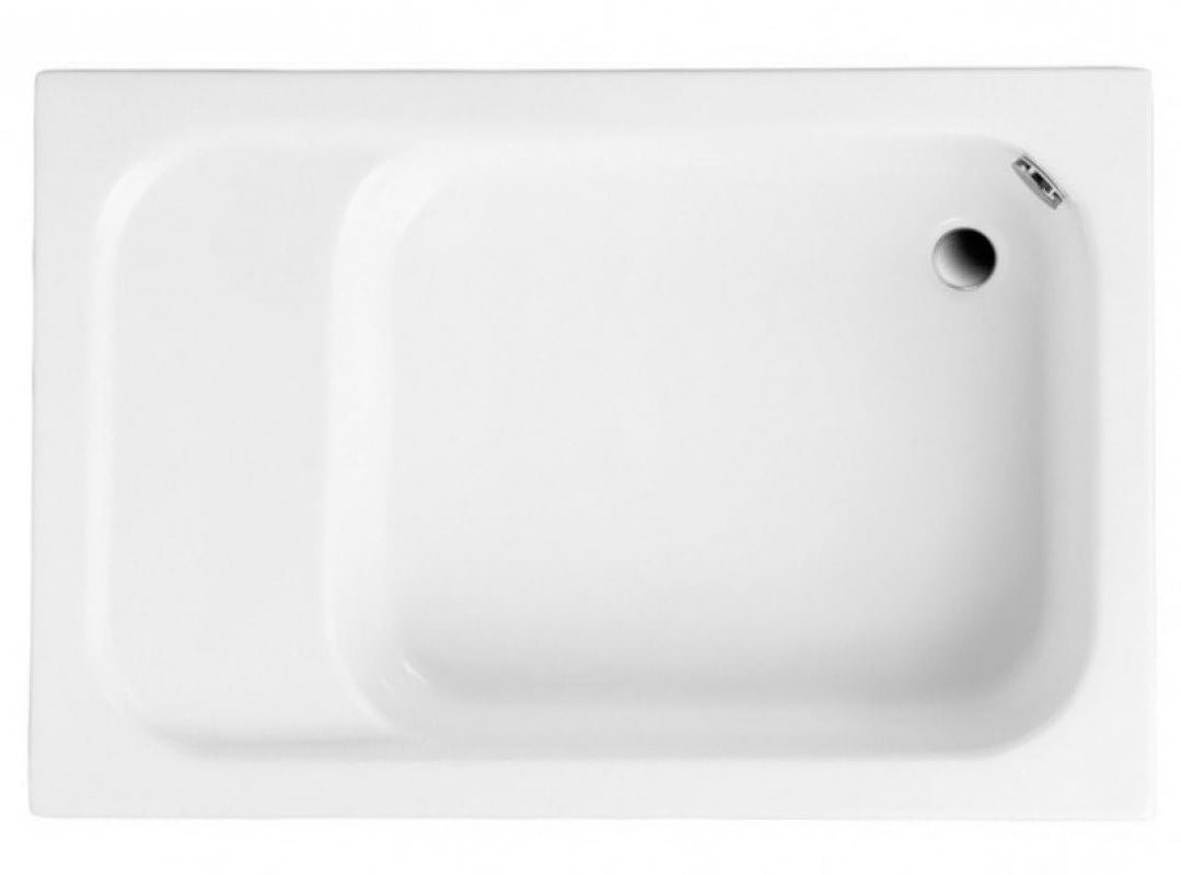 

Душевой поддон POLIMAT Roni 120x80х26/40.5 с панелью (00683/00690)