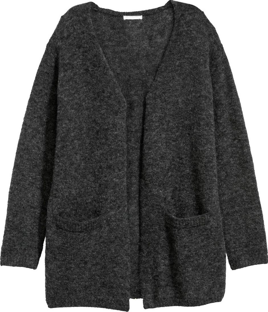 

Кардиган H&M 0519856-7 S Темно-серый