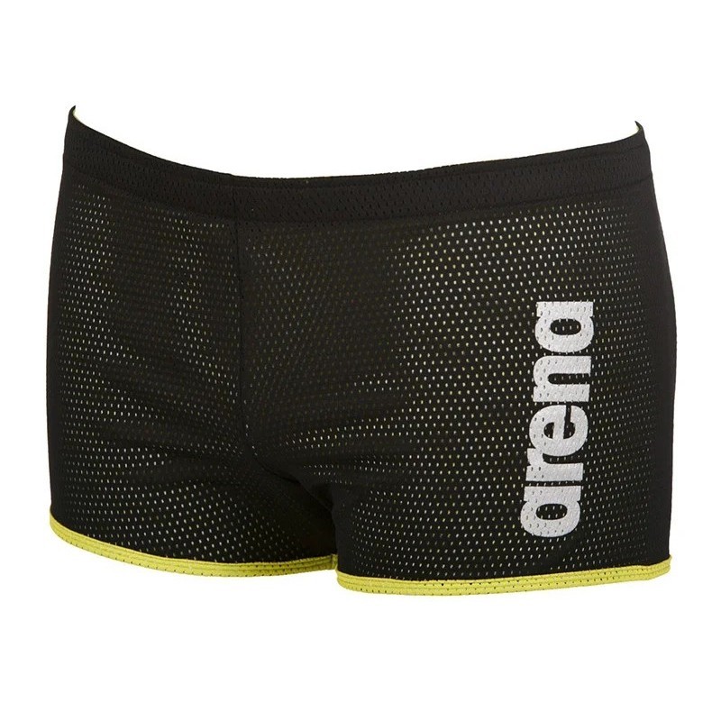 

Тормозящие мужские плавки Драги Arena Square Cut Drag Suit (Black Lime) S 1E366-050
