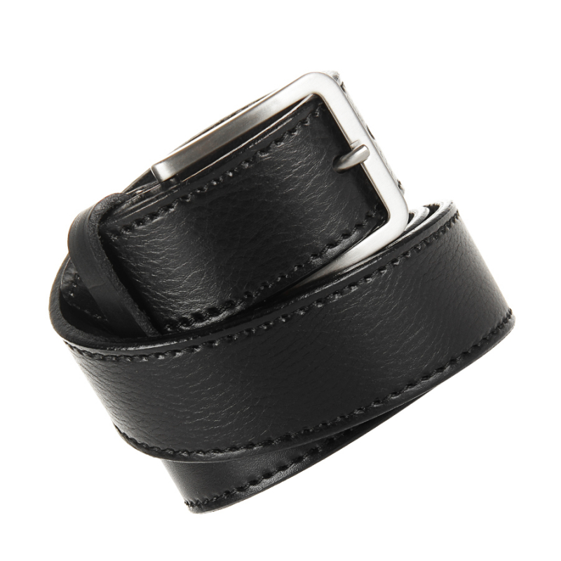 

Ремень Tony Perotti Cinture 102/40 nero кожаный черный джинсовый