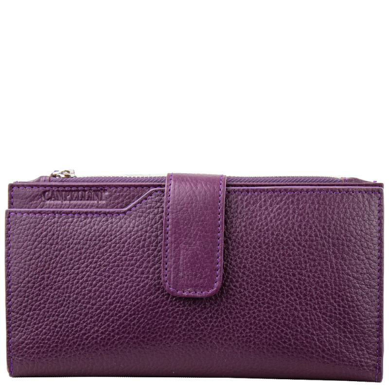 

Кошелек Canpellini 713-95 кожаный фиолетовый флотар