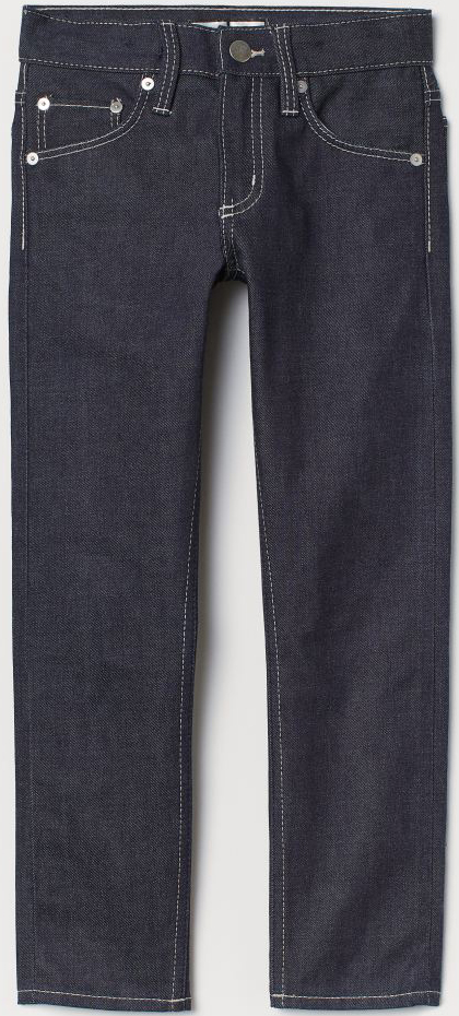 

Джинсы H&M 07312089 134 см Синий деним