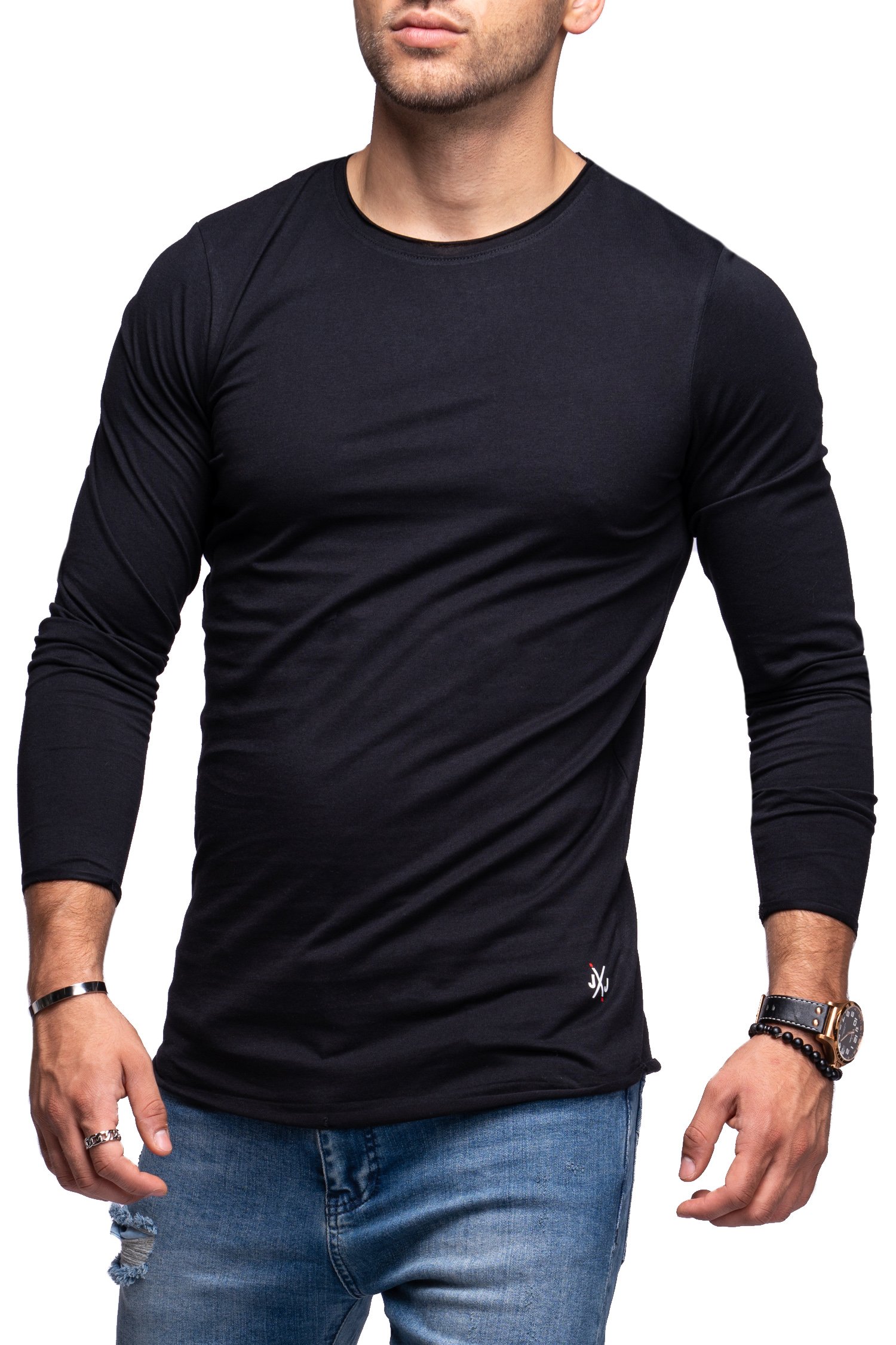 

Лонгслив Jack & Jones Black XXL черный