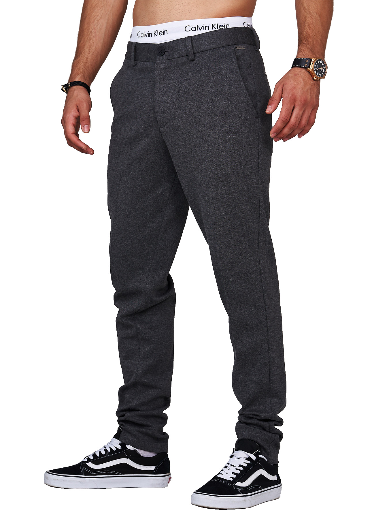 

Брюки Jack & Jones Grey Melange 33-34 серый