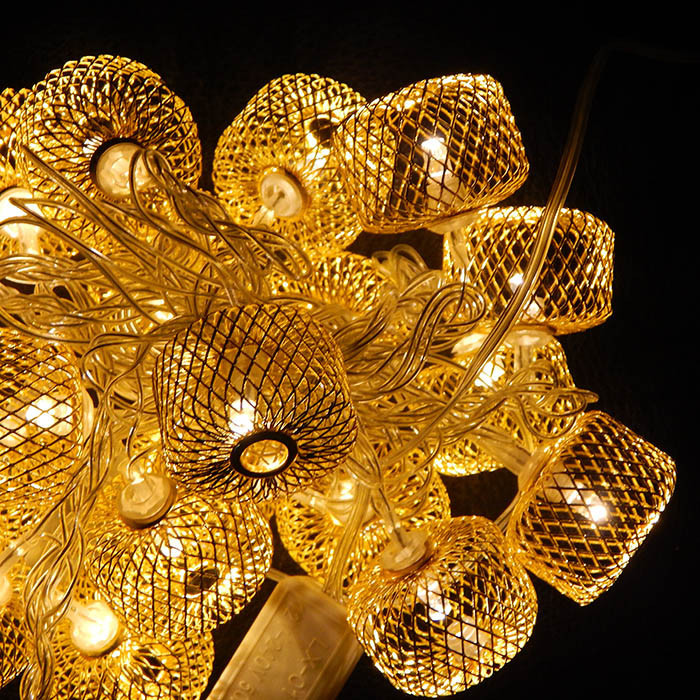 

Гирлянда Колесо фортуны Золото LED 20