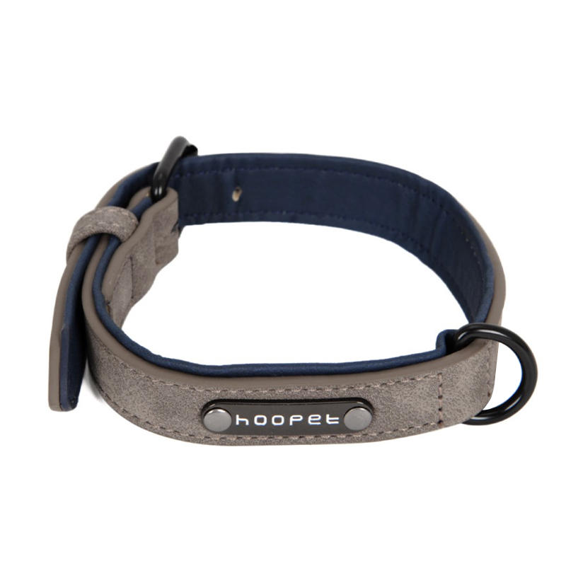 

Ошейник двухслойный для собак Hoopet W033 Grey XL