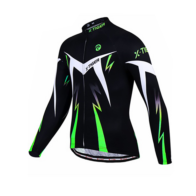 

Джерси вело X-Тiger XM-CY-013 Green XXL с длинными рукавами мужская