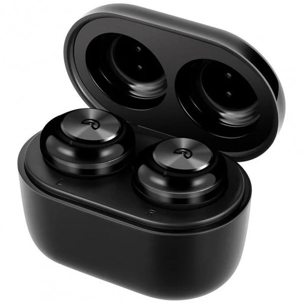 

Bluetooth-наушники вакуумные, беспроводные TWS A6 с зарядным кейсом 6840, черные