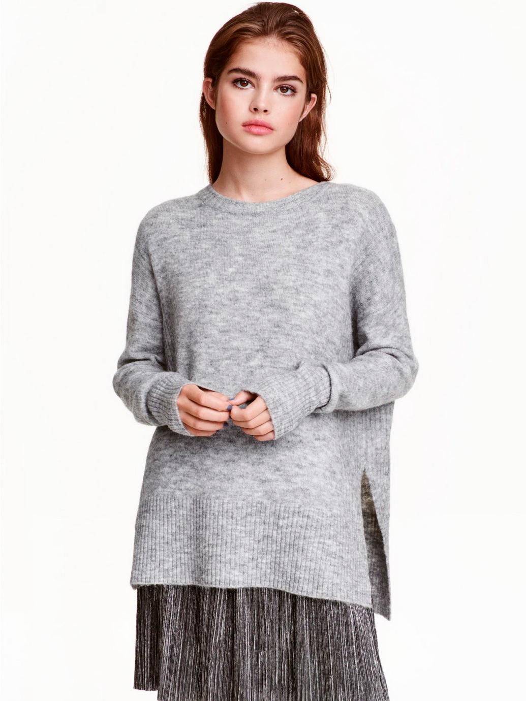 

Джемпер H&M 0419463-4 S Серый