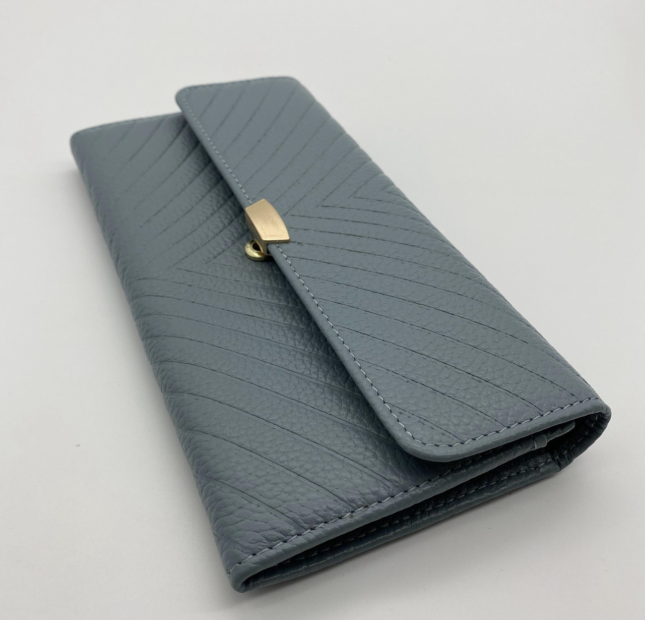 

Кошелек-портмане из натуральной кожи She.She Style Wave (blue)