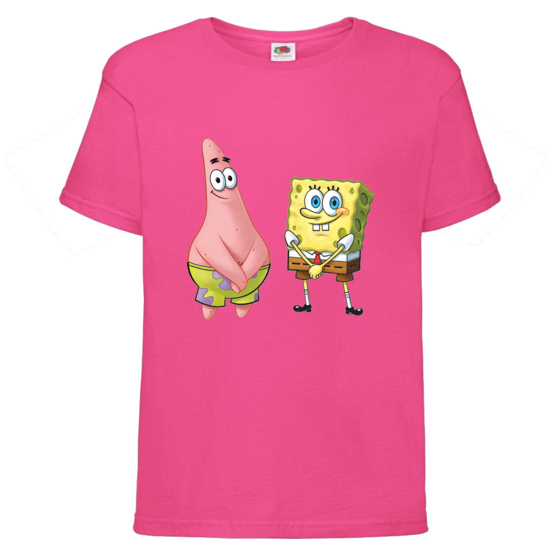 

Футболка детская Спанч Боб 7 (Sponge Bob) розовая 140 см