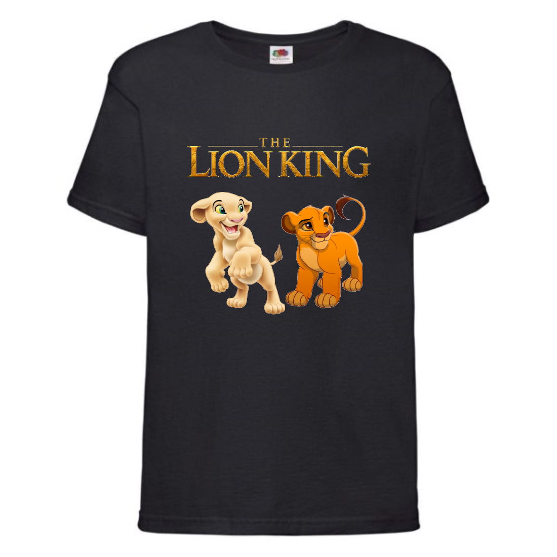 

Футболка детская Король Лев (Lion King) черная (LK-simba&nala-black) 140 см