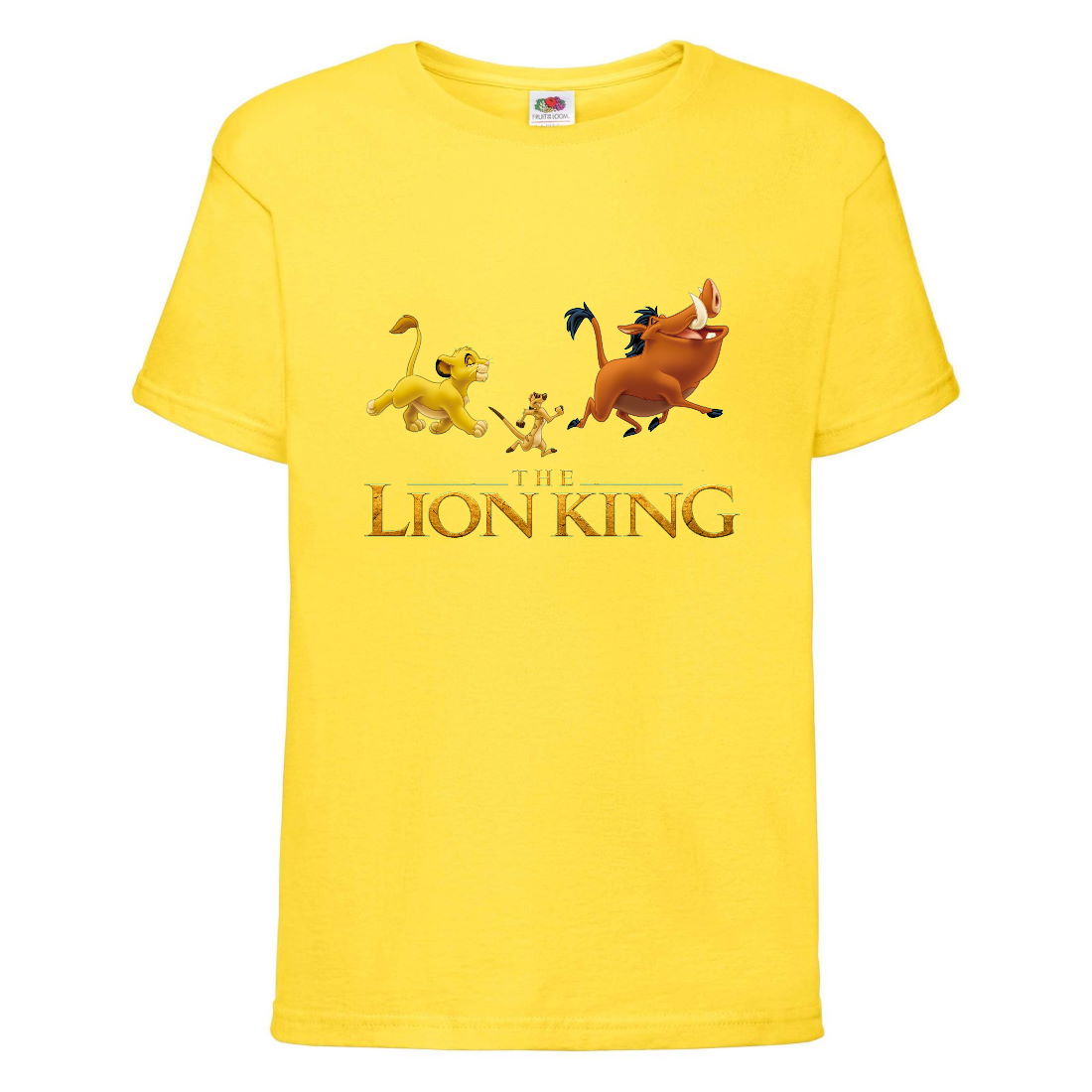 

Футболка детская Король Лев (Lion King) желтая (LK-friends-3-yellow) 128 см