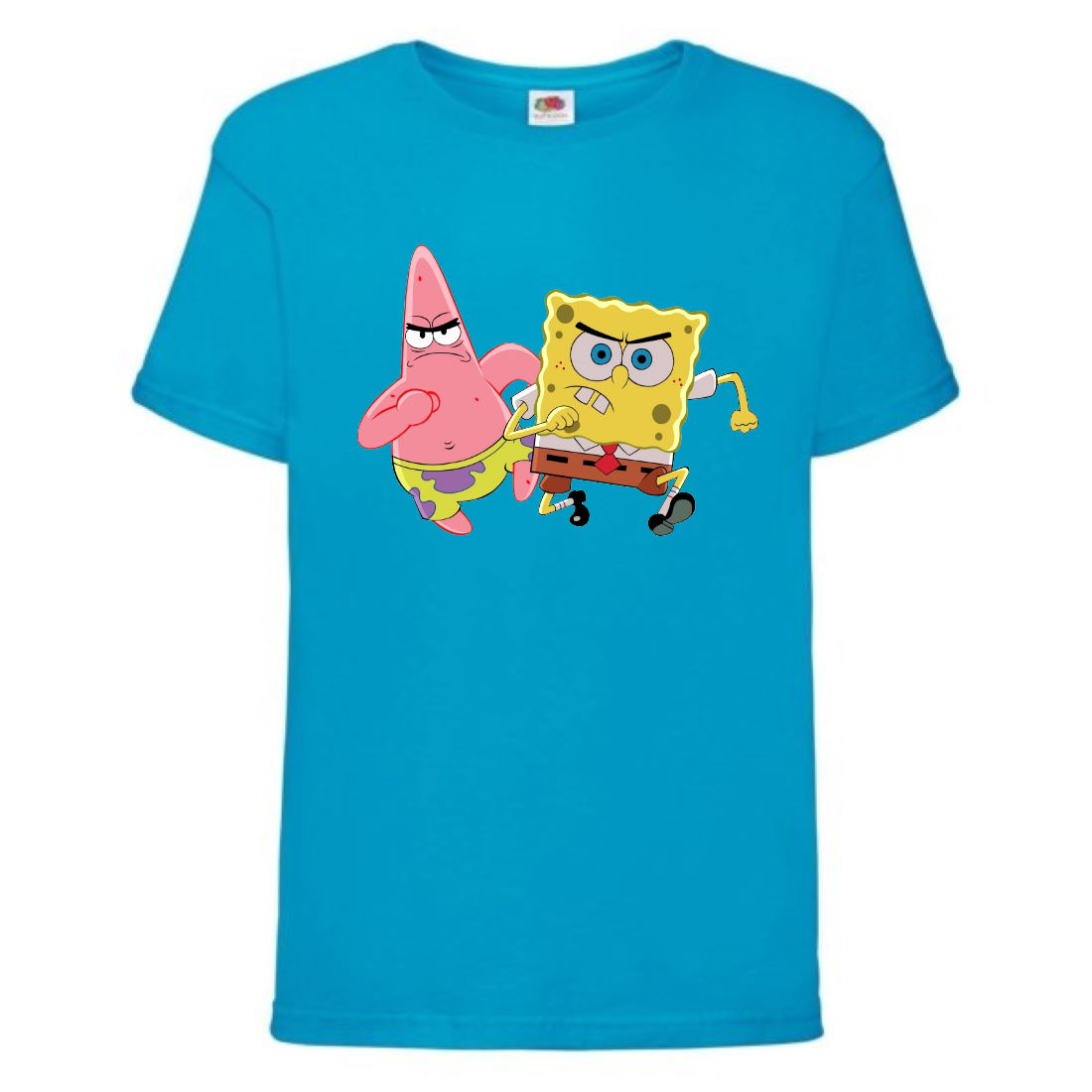 

Футболка детская Спанч Боб 3 (Sponge Bob) голубая 116 см
