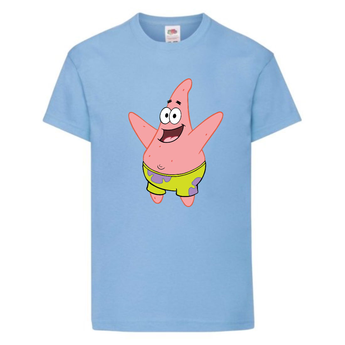

Футболка детская Спанч Боб 22 (Sponge Bob) светло-голубая 128 см