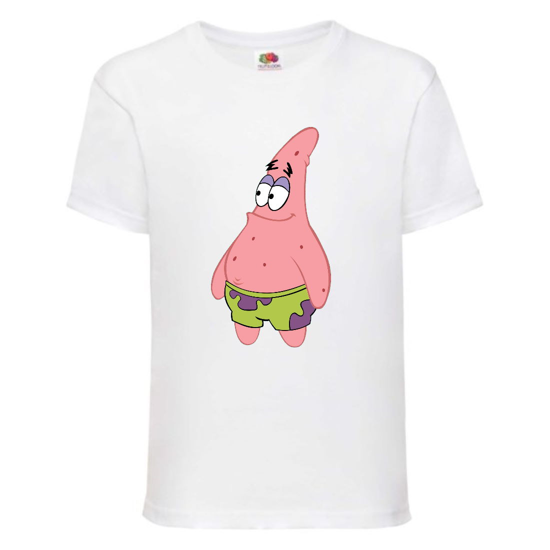 

Футболка детская Спанч Боб 23 (Sponge Bob) белая 104 см