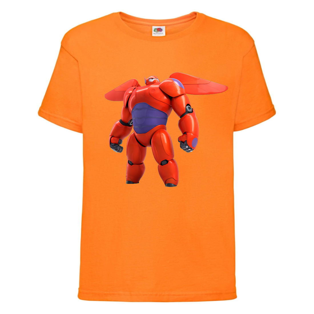 

Футболка детская Город героев Баймакс (Baymax HC or 2) оранжевая 128 см