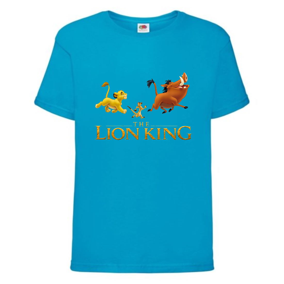 

Футболка детская Король Лев (Lion King) голубая (LK-friends-3-blue) 152 см