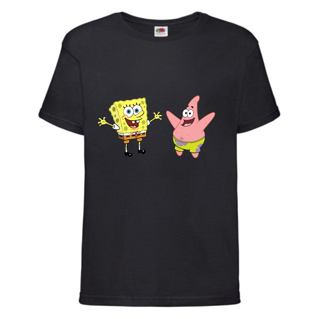 

Футболка детская Спанч Боб 8 (Sponge Bob) черная 152 см