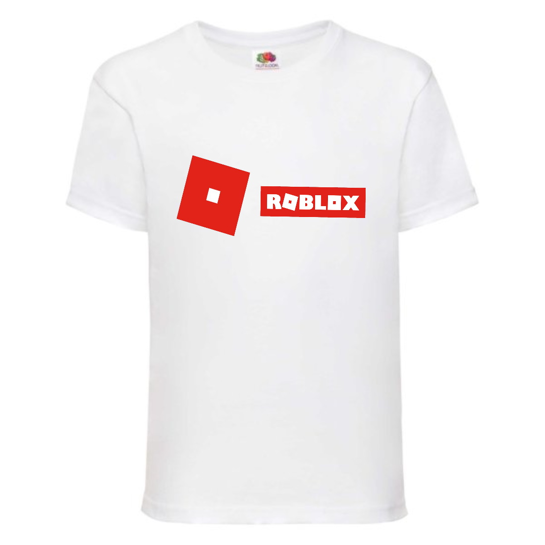 

Футболка детская Роблокс (Roblox-03) белая 116 см