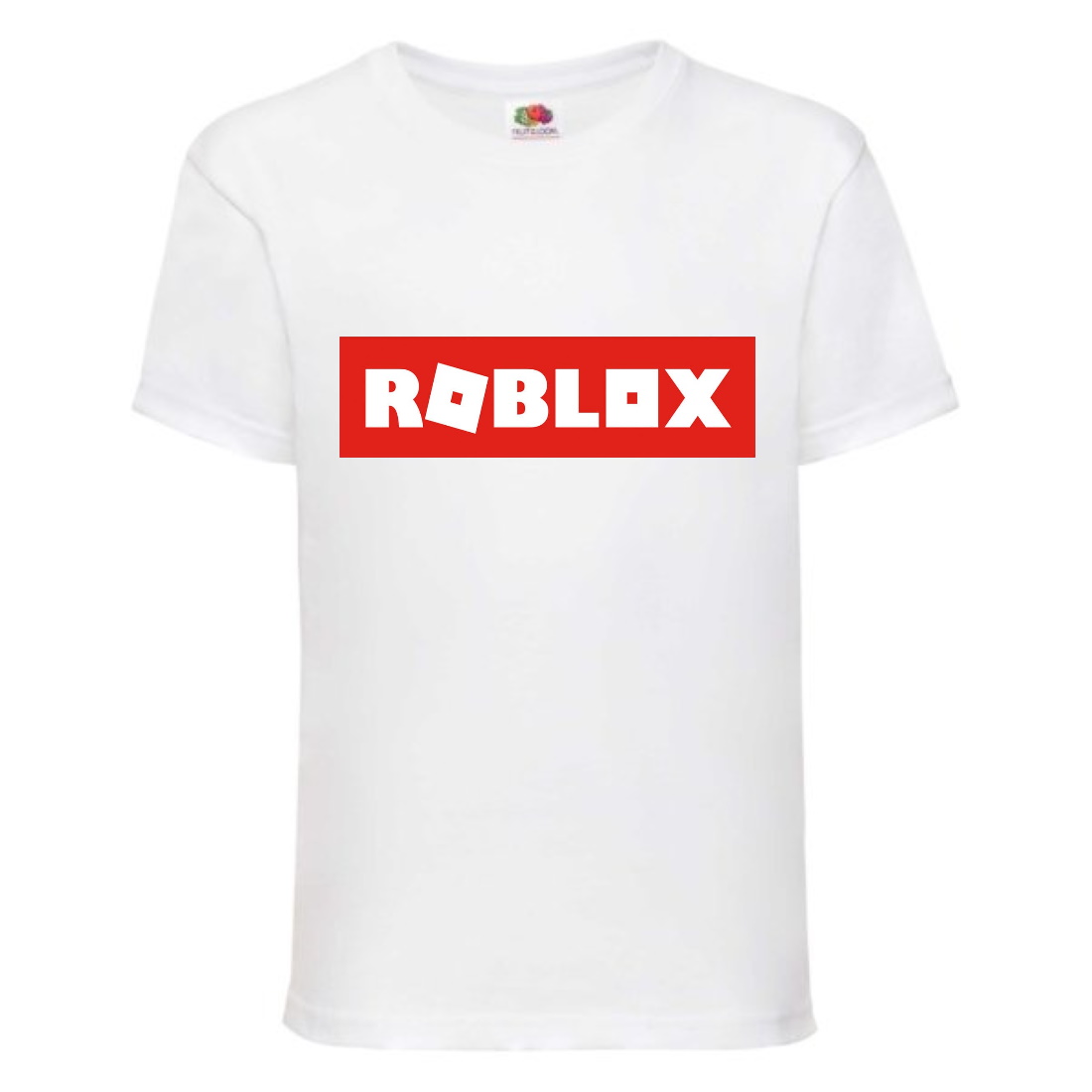 

Футболка детская Роблокс (Roblox-01) белая 116 см
