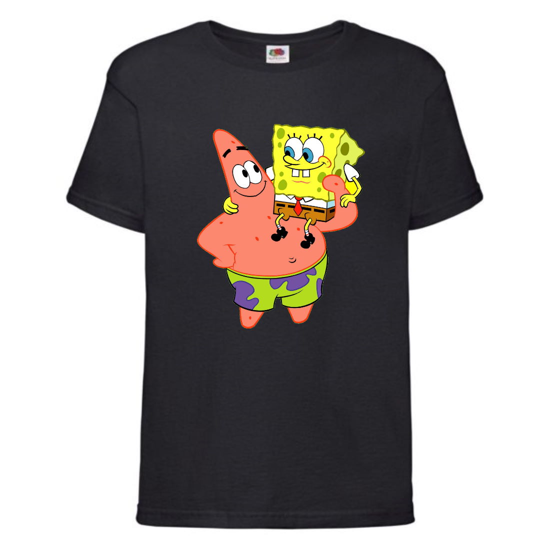 

Футболка детская Спанч Боб 5 (Sponge Bob) черная 116 см