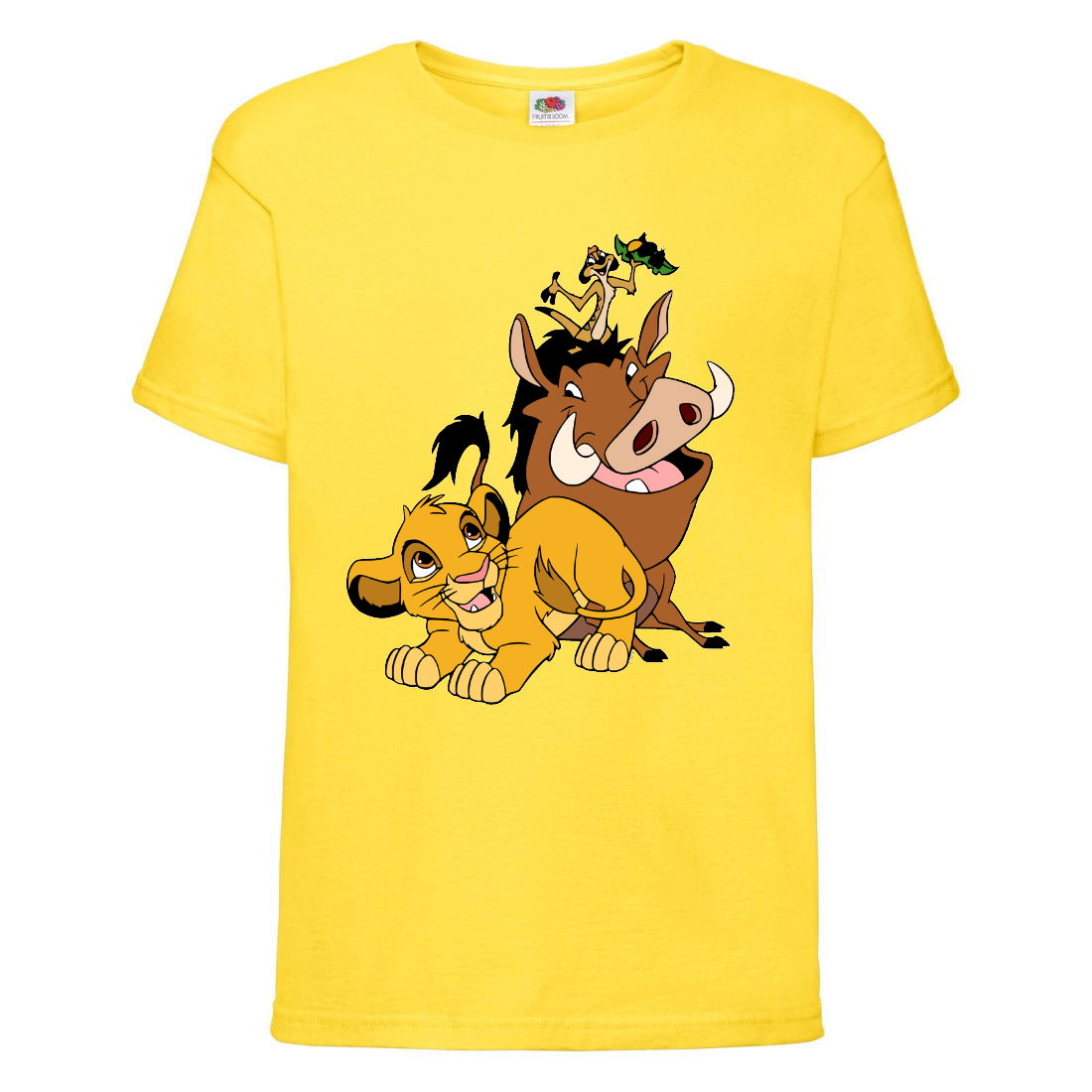 

Футболка детская Король Лев (Lion King) желтая (LK-friends-yellow) 116 см