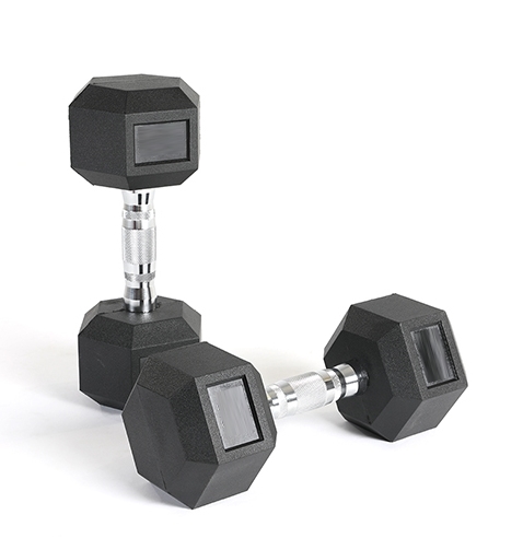 

Гантель шестигранная обрезиненная неразборная I Fit Fun 50 кг
