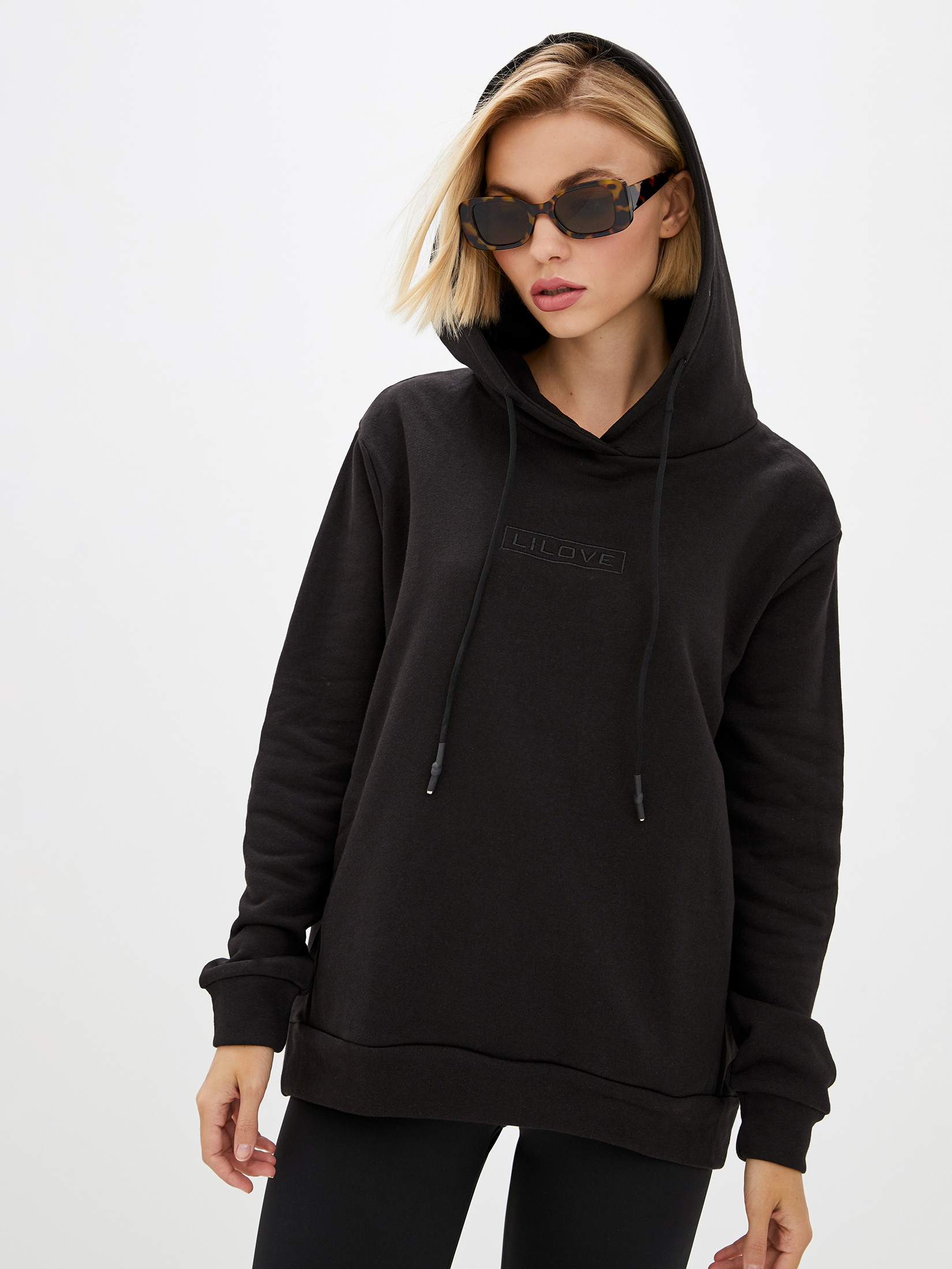 

Худи Lilove 059-3 (50-52) Черное, Худи Lilove 059-3 2XL(50-52) Черное