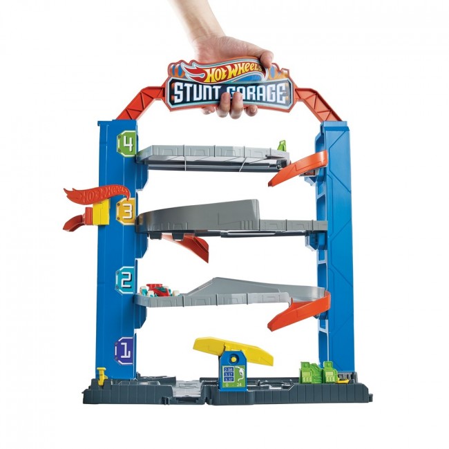 

Четырехэтажный гараж для машинок Hot Wheels (GNL70)