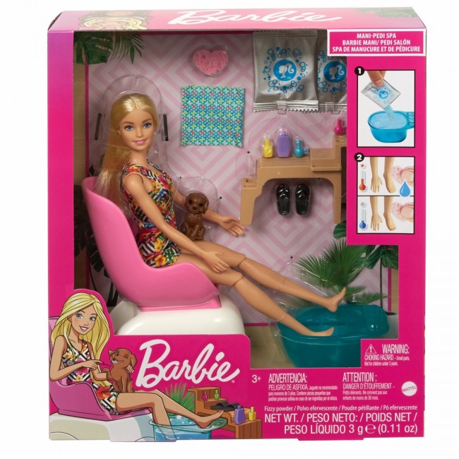 

Игровой набор "Маникюрный салон" Barbie (GHN07)