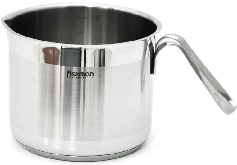 

Кружка-молоковарка из нержавеющей стали Fissman Comfort Milk 1.5 л Ø14 см для кипячения молока с индукционным дном (FN-SS-5101)